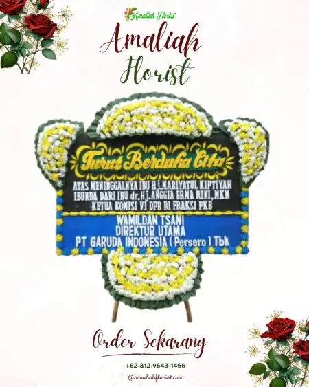 Papan Bunga Duka Bojongkerta